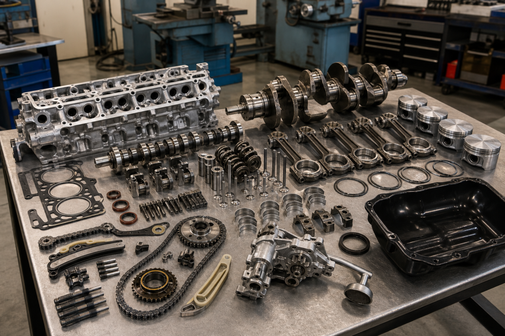 Engine parts list