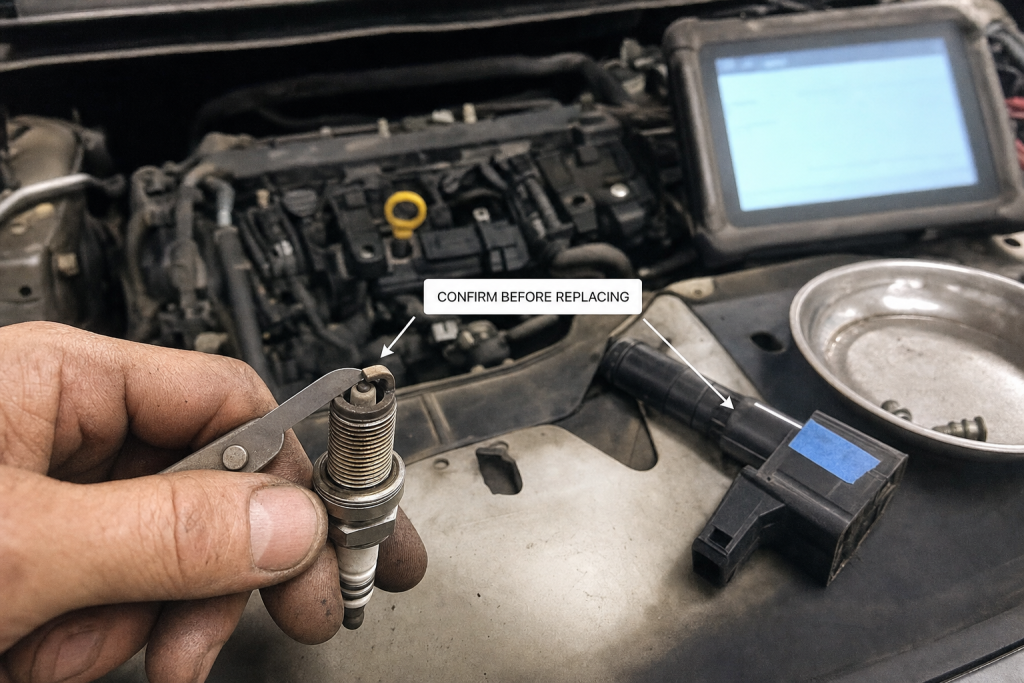 Can spark plugs cause check engine light