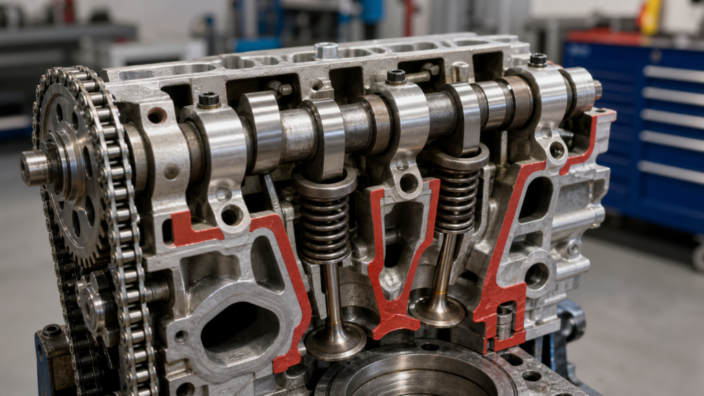 What is a camshaft