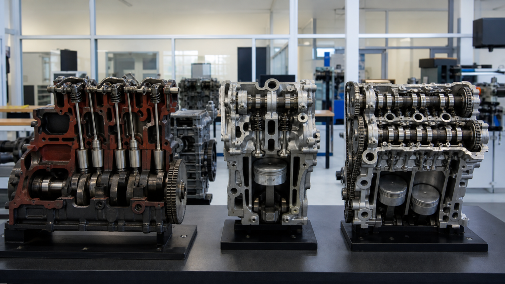Types of camshafts